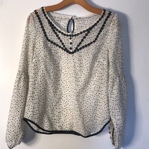 NWT Free People Peasant Top